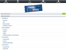 Tablet Screenshot of oasisgames.com.br